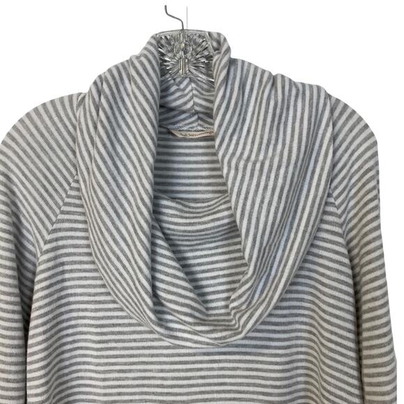 SOFT SURROUNDINGS Size S  Fireside Pullover Striped Cowl Neck Sweater - Picture 3 of 10